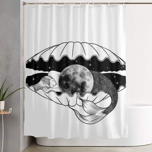 The Moon Under Sea Shower Curtain, Under The Sea Shower Curtain